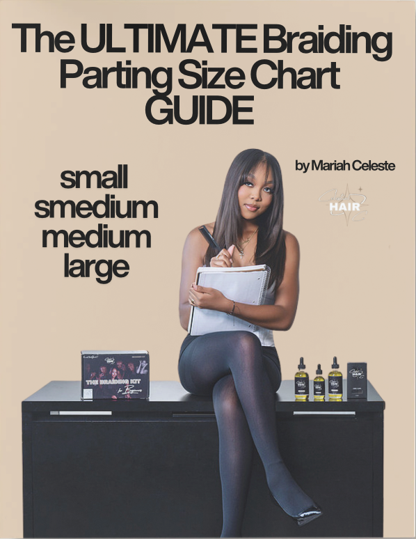 Celestial Braid Size Parting Pamplet + Product List